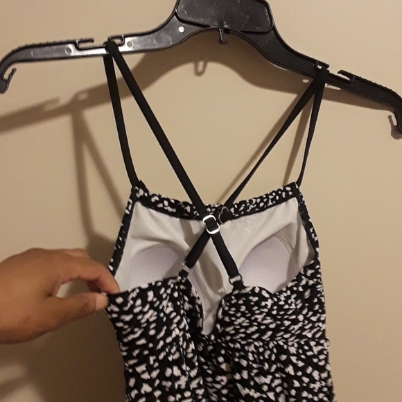 Coastal Blue swimming bathing suit top - Picture 4 of 8